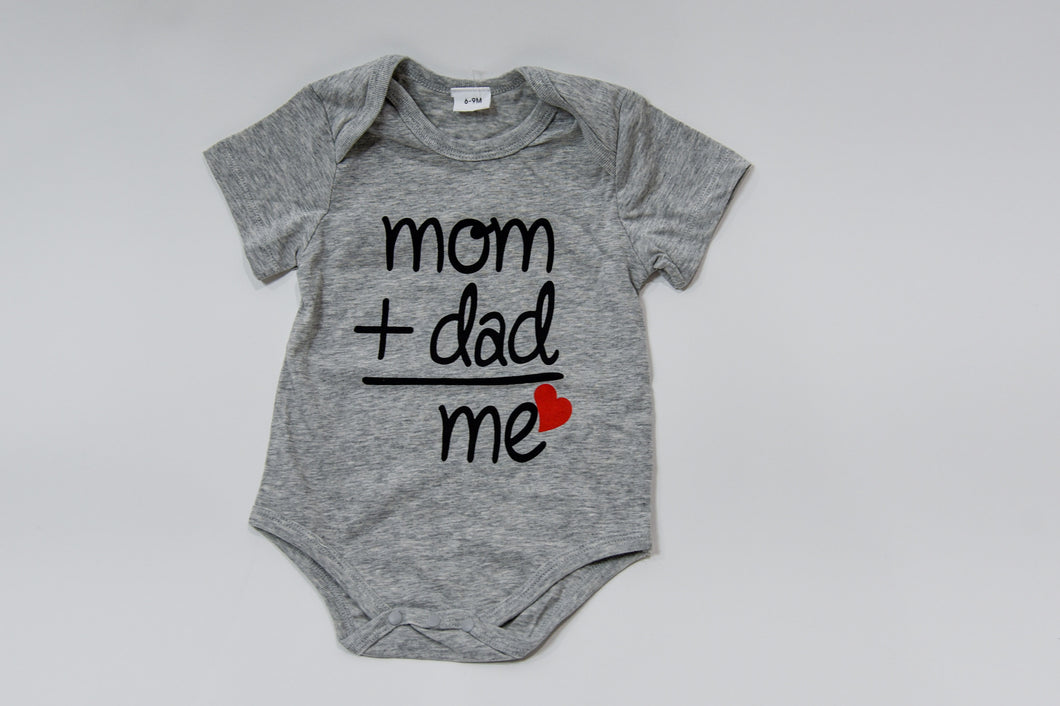 Mom + Dad Baby 1-Piece