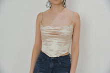 Load image into Gallery viewer, “Joy” Satin Crop Top
