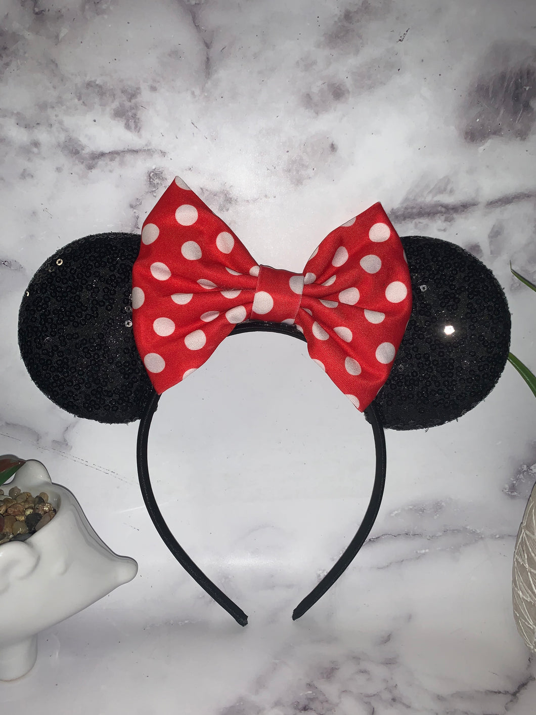 Minnie Mouse Ear Hairband