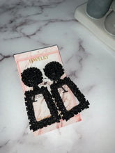 Load image into Gallery viewer, &quot;Stella&quot; Rectangle Statement Earrings
