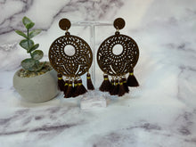 Load image into Gallery viewer, &quot;Boho&quot; Wooden Earrings
