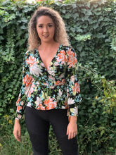 Load image into Gallery viewer, &quot;Florencia&quot; Floral Wrap top
