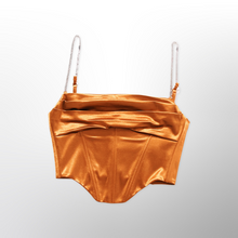 Load image into Gallery viewer, “Joy” Satin Crop Top
